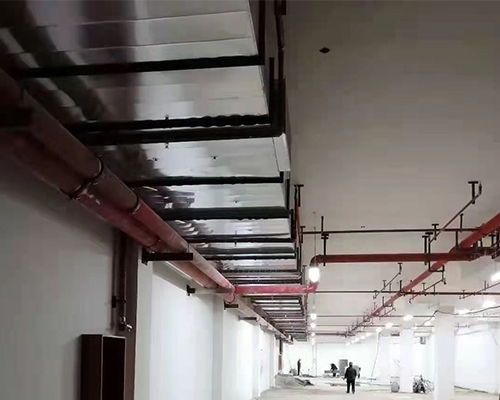 太原某小區(qū)地下車庫通風工程