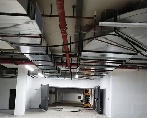 太原某小區(qū)地下車庫通風工程