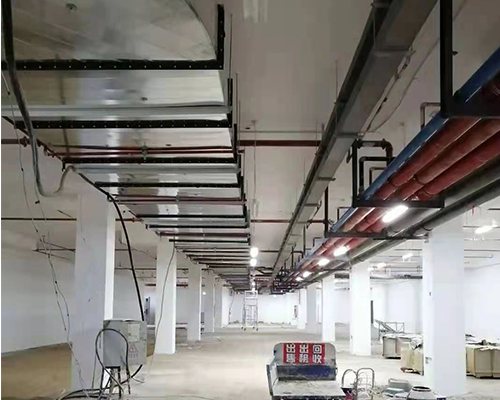 太原某小區(qū)地下車庫通風工程